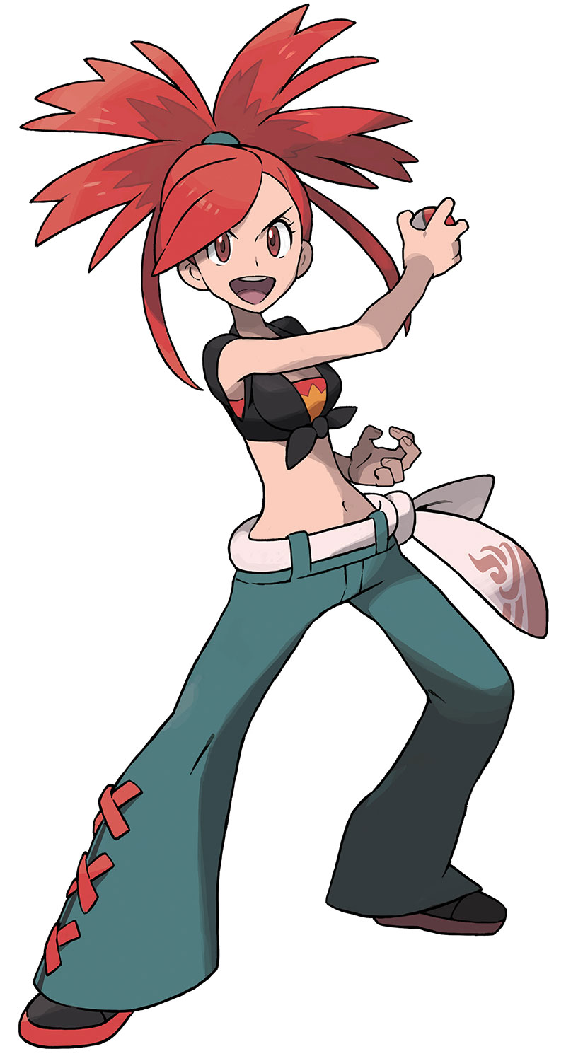 Flannery Art from Pokémon Omega Ruby and Alpha Sapphire