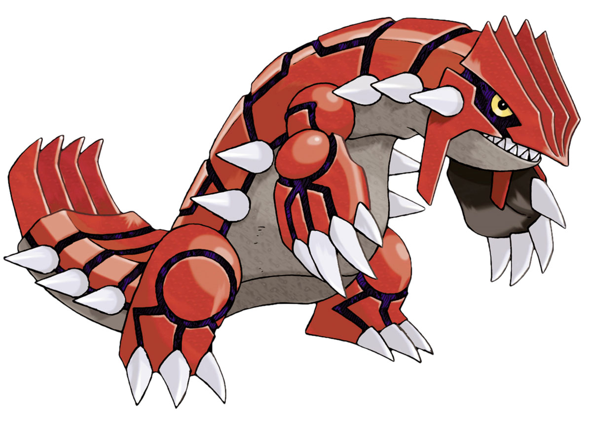 Groudon Art from Pokémon Omega Ruby and Alpha Sapphire