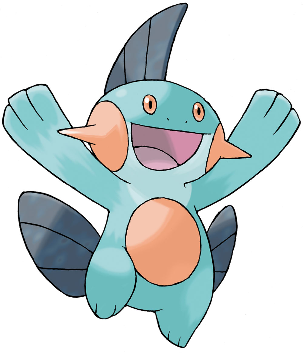 Marshtomp Art from Pokémon Omega Ruby and Alpha Sapphire