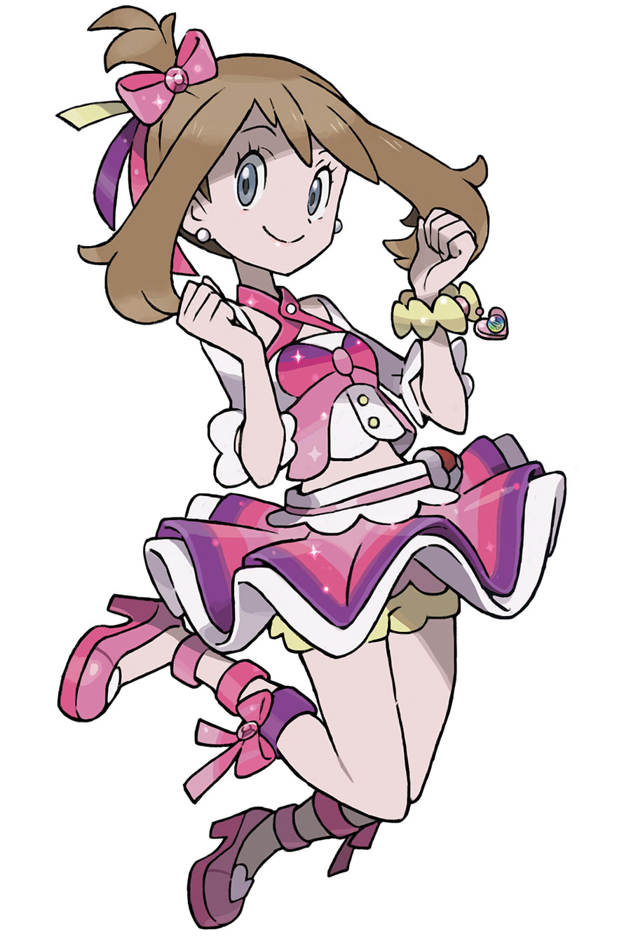 May Contest Outfit Art from Pokémon Omega Ruby and Alpha Sapphire