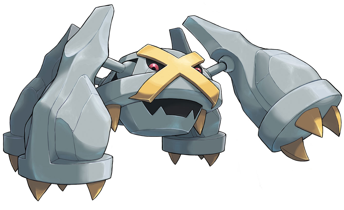Shiny Metagross Art from Pokémon Omega Ruby and Alpha Sapphire
