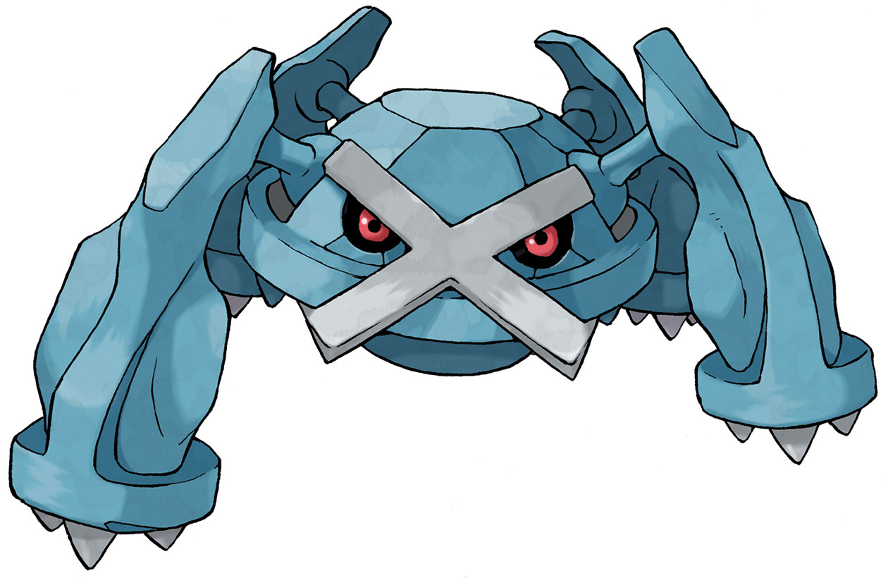 Metagross Art from Pokémon Omega Ruby and Alpha Sapphire