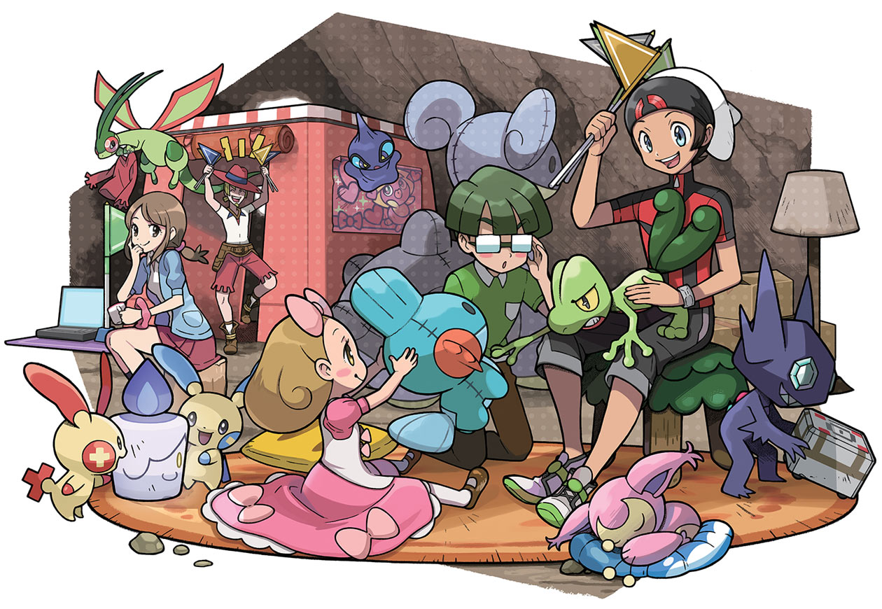 Secret Base Art from Pokémon Omega Ruby and Alpha Sapphire