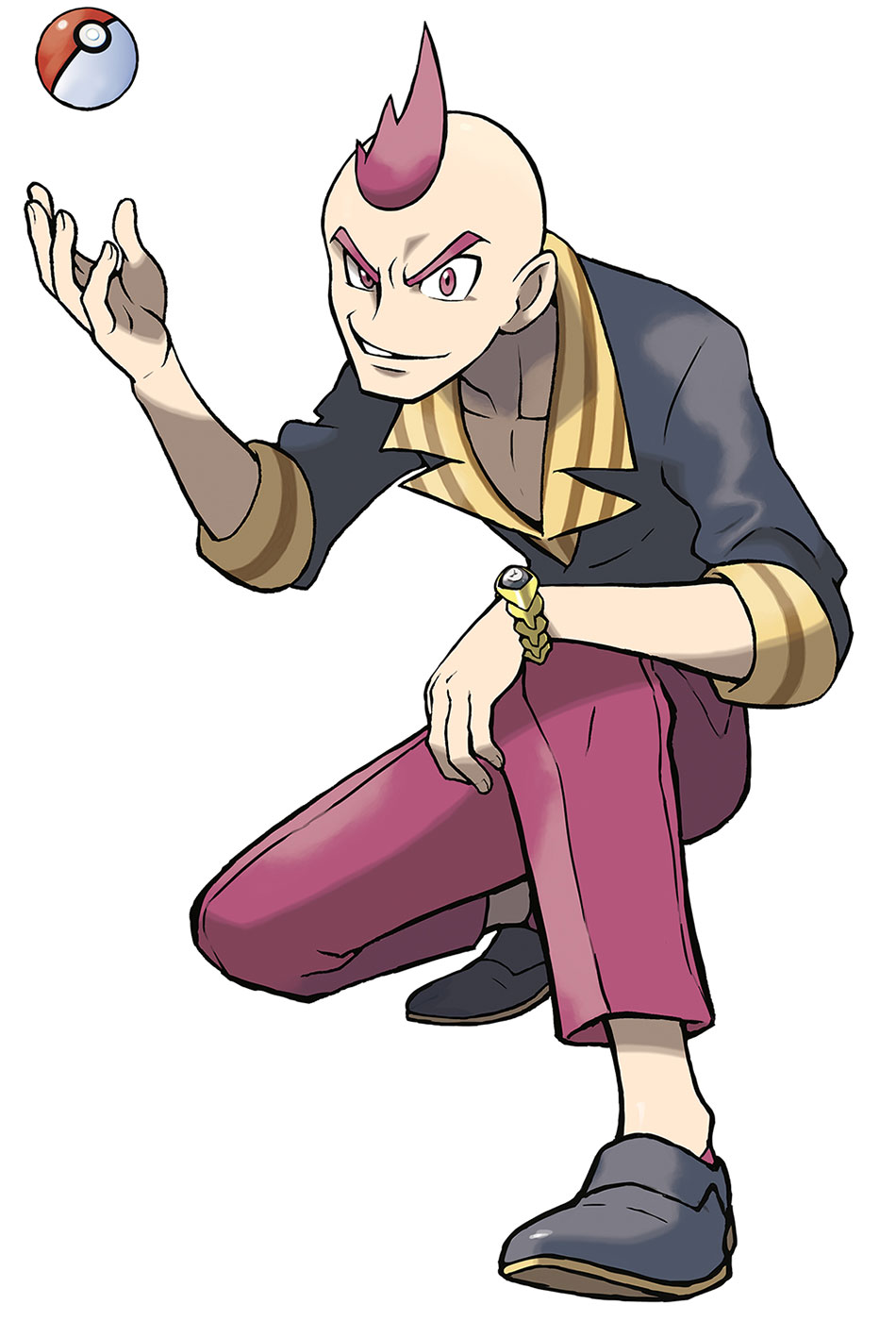 Sidney Art from Pokémon Omega Ruby and Alpha Sapphire