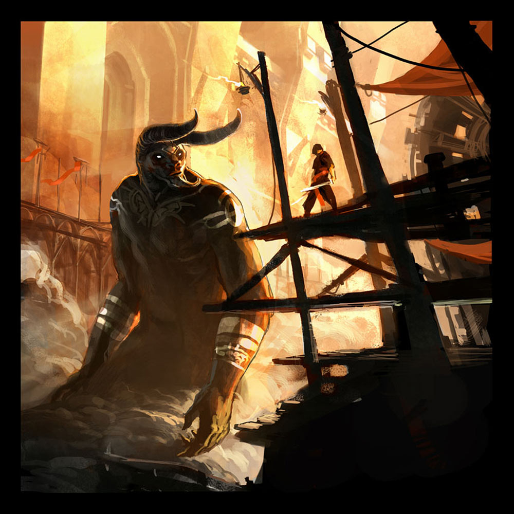 Boss Concept Art from Prince of Persia: Warrior Within