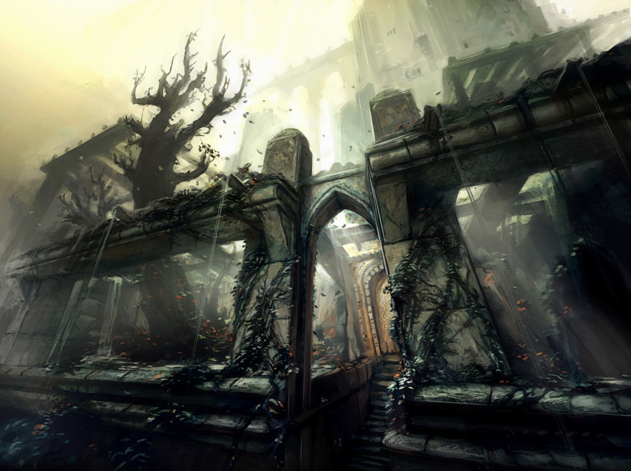 Garden Hall Art from Prince of Persia: Warrior Within