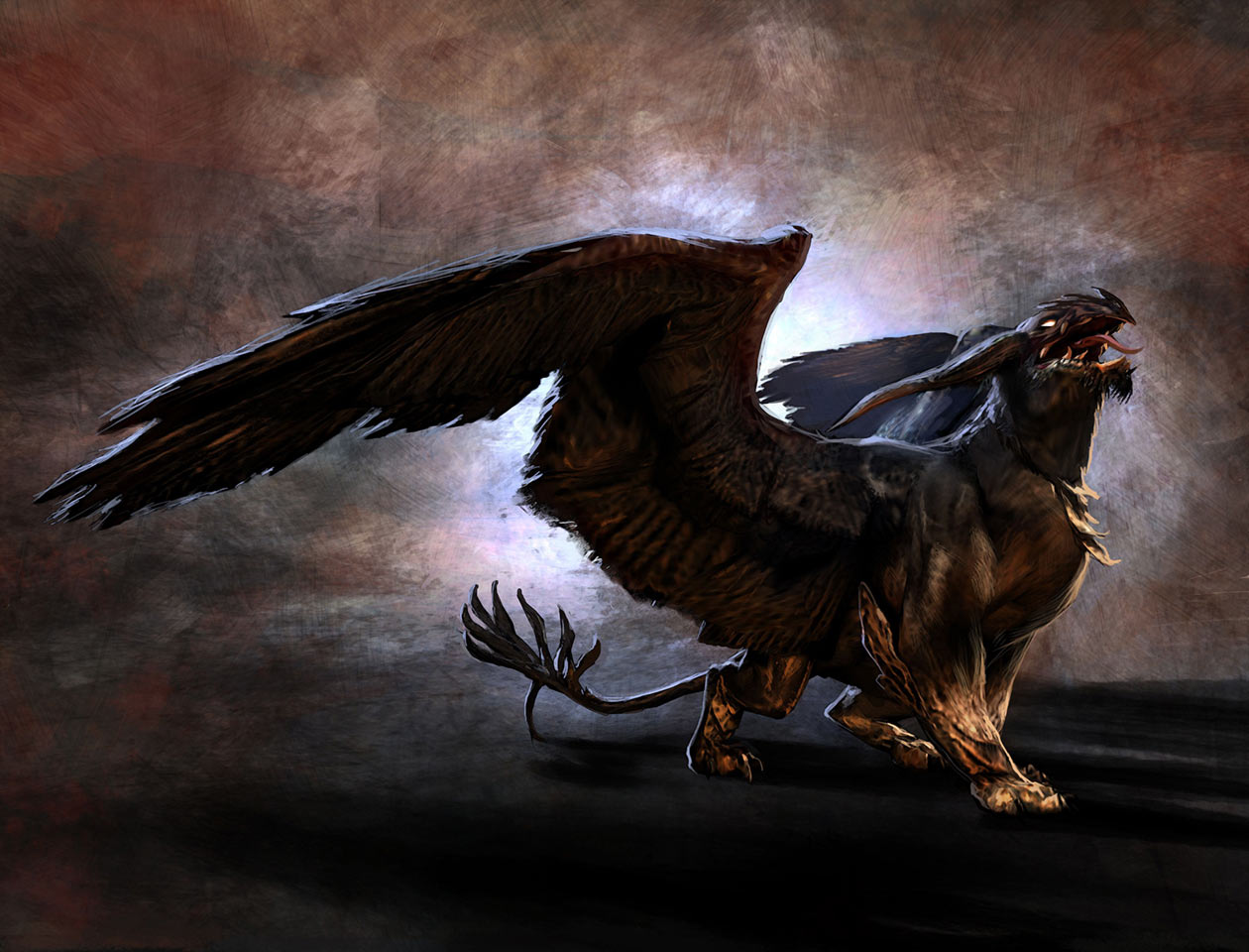 Griffon Art from Prince of Persia: Warrior Within