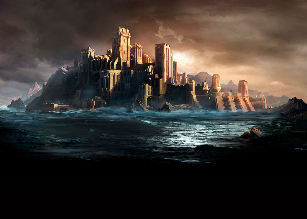 Island of Time Art from Prince of Persia: Warrior Within