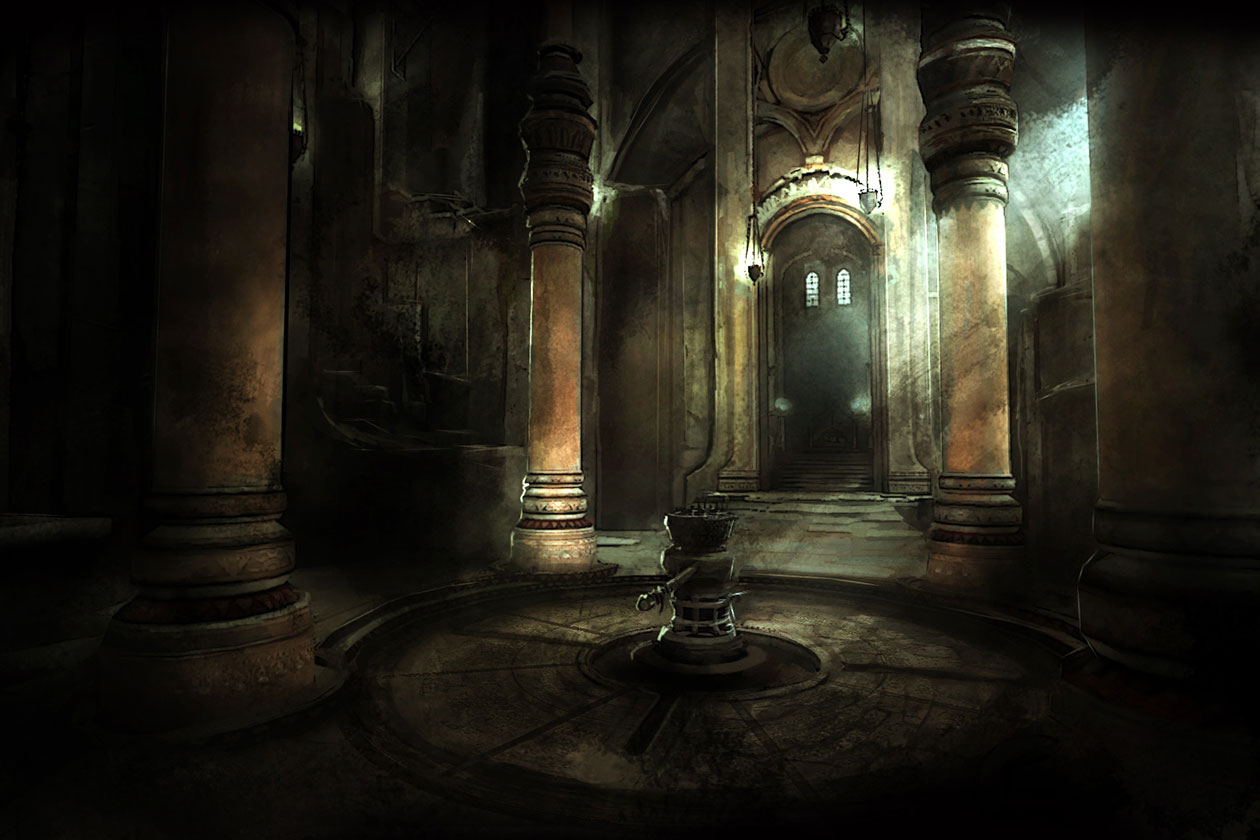 Lever Chamber Art from Prince of Persia: Warrior Within