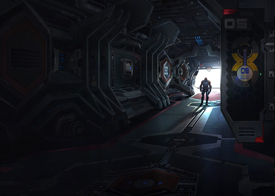 Capital Prime Corridor Art from Rage