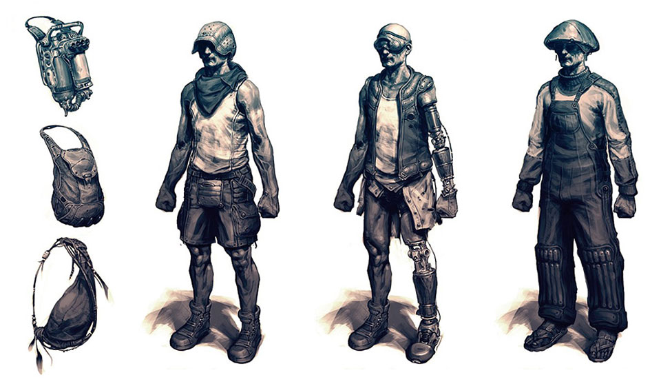 Clothing Variations Art from Rage