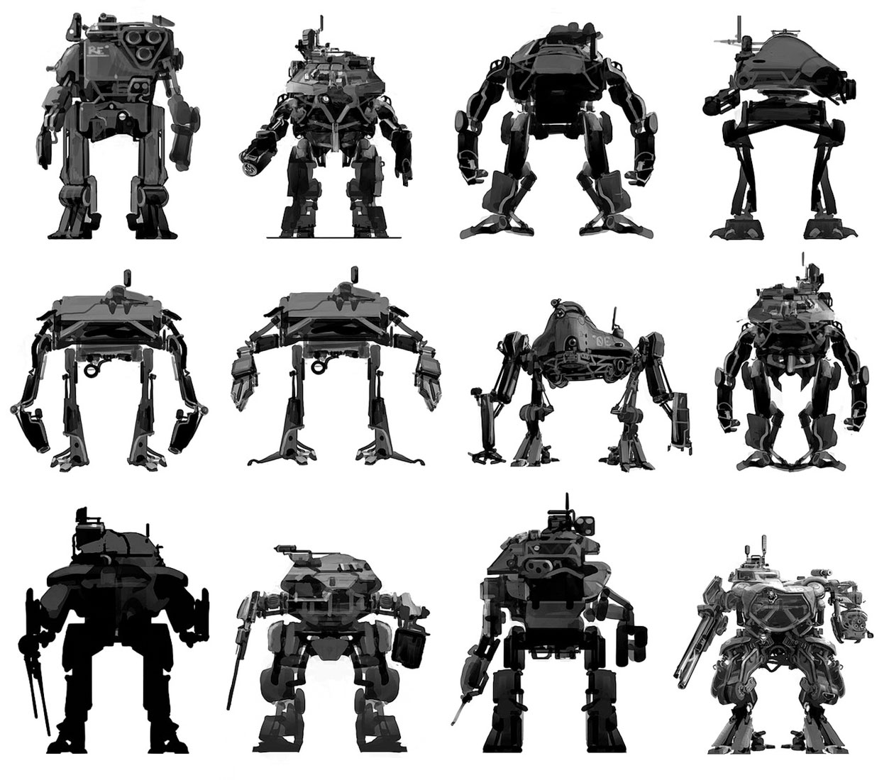 Mech Sheet Art from Rage