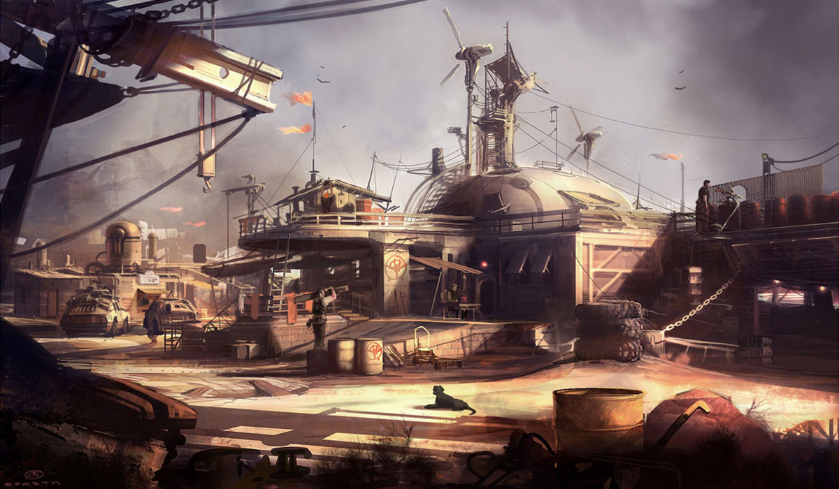 Settlement Art from Rage