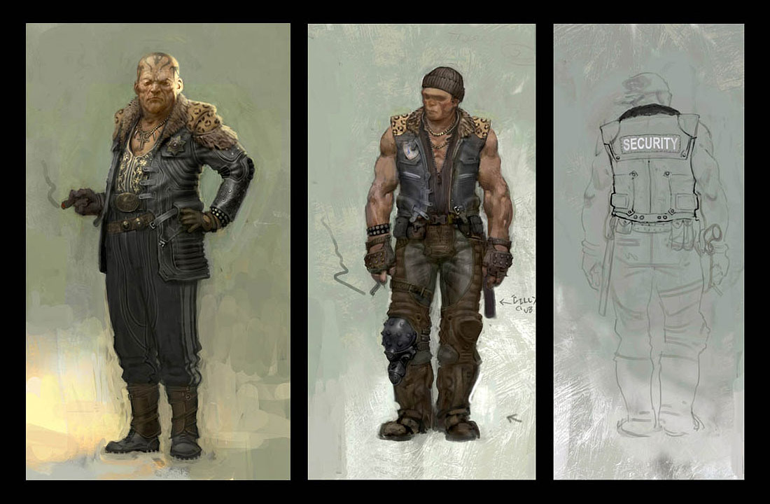 Subway Town Mayor & Guard Art from Rage