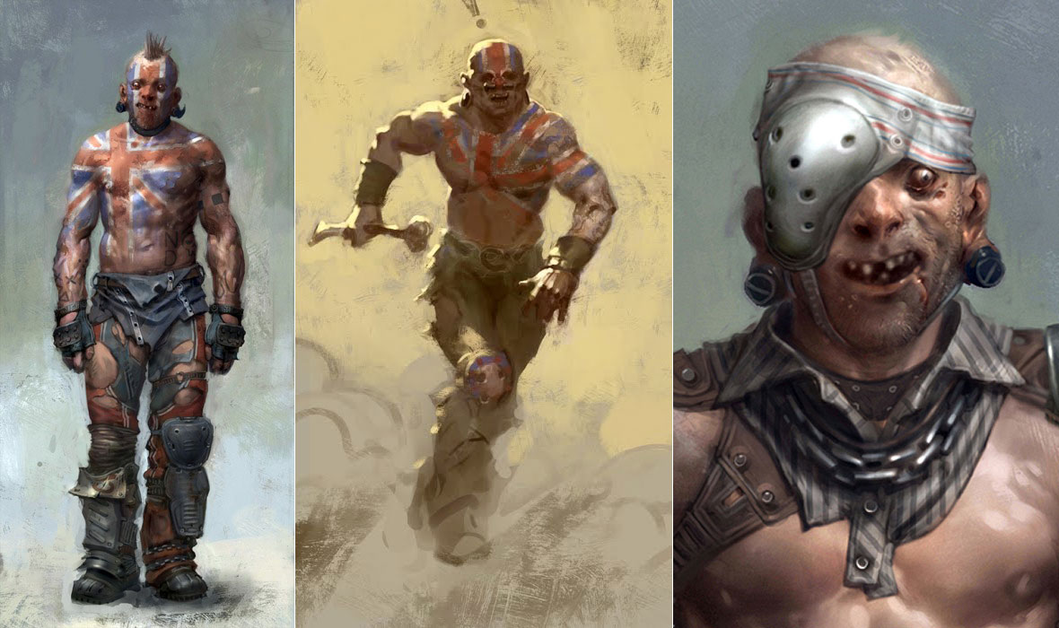 Wasted Soldiers Art from Rage