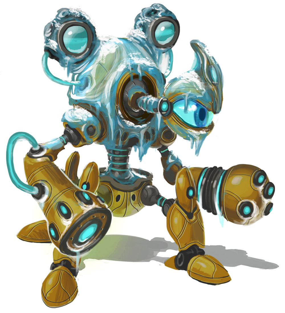 Bot Concept Art from Sonic Boom