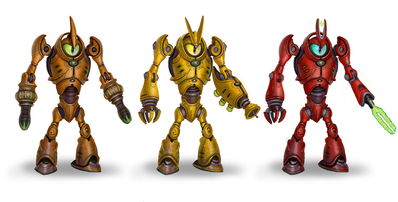 Bots Art from Sonic Boom