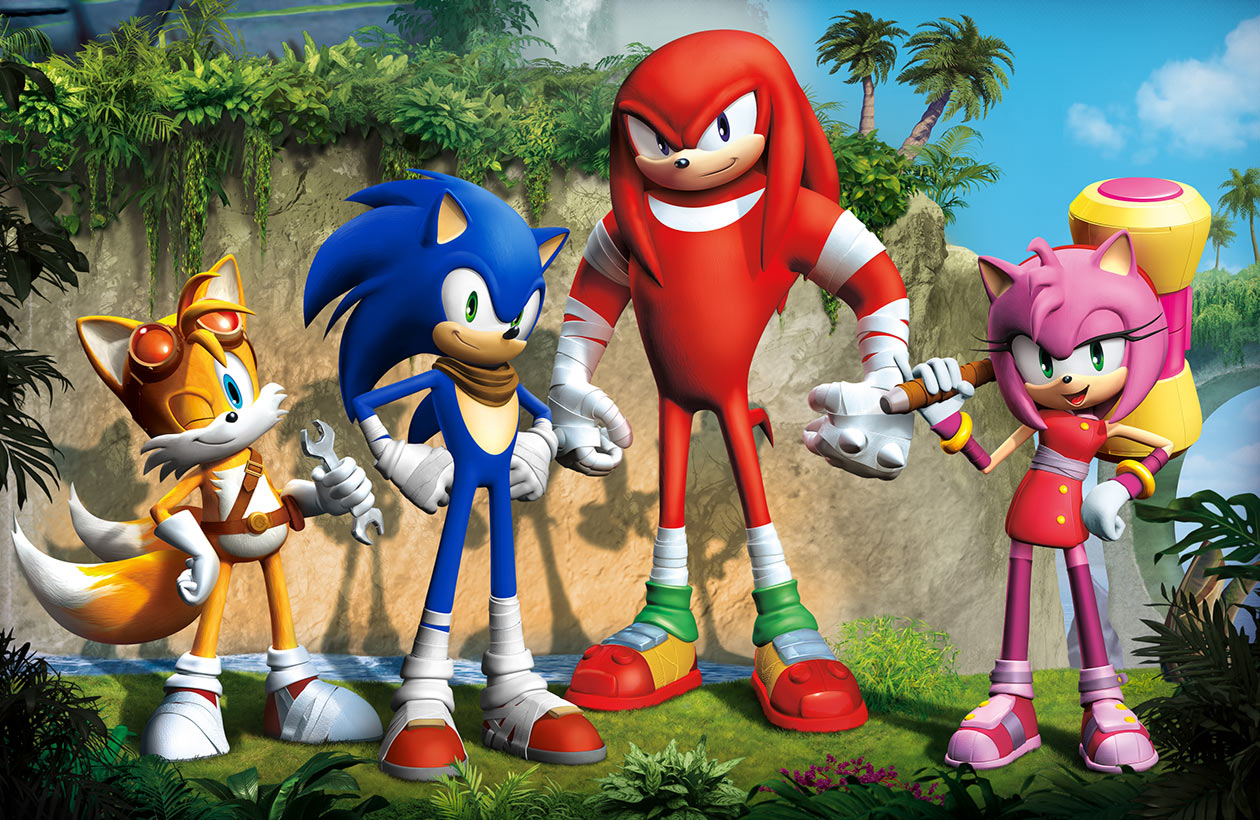 Characters Key Art from Sonic Boom