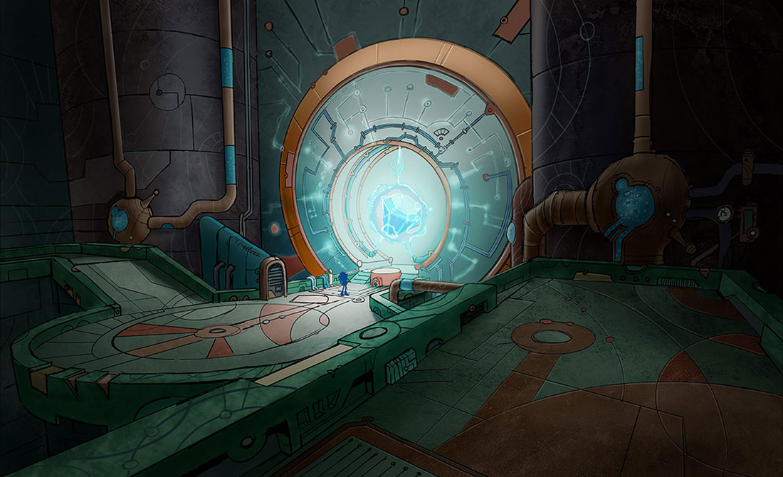 False Crystal Art from Sonic Boom