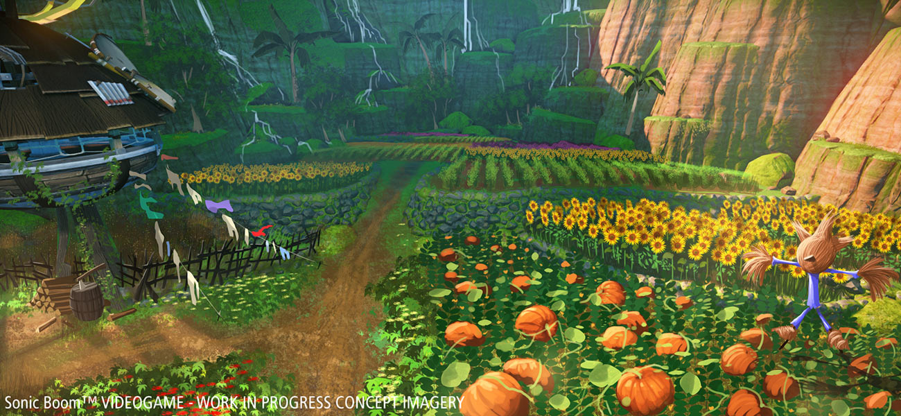 Gardens Art from Sonic Boom