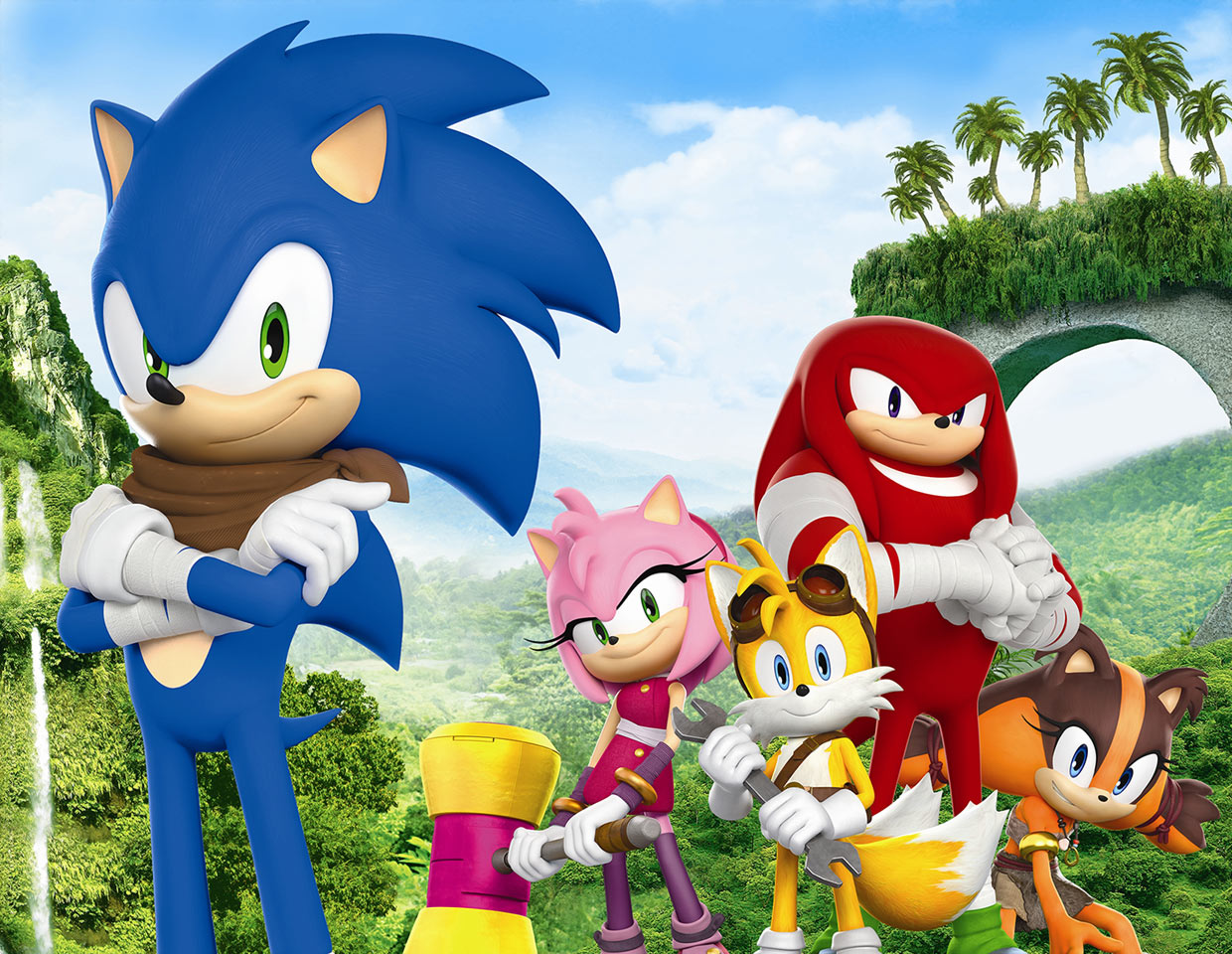 Key Art from Sonic Boom