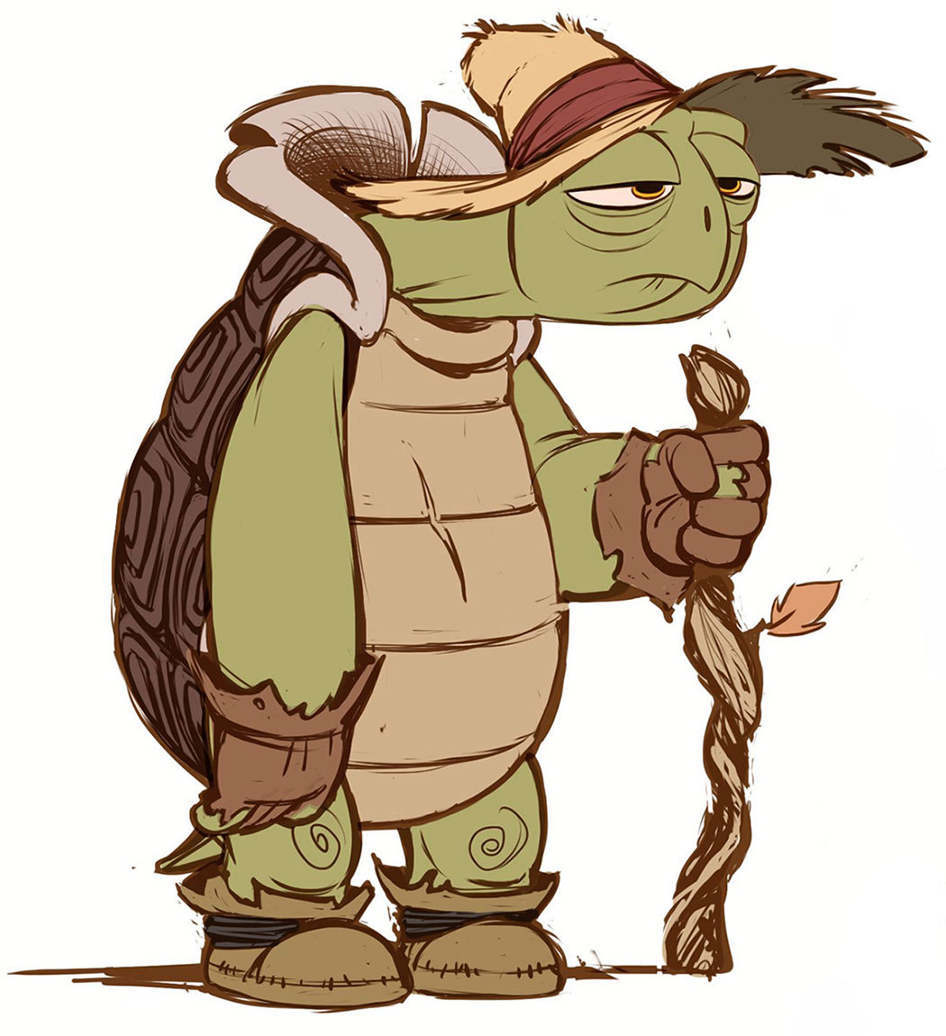 Old Tucker Art from Sonic Boom