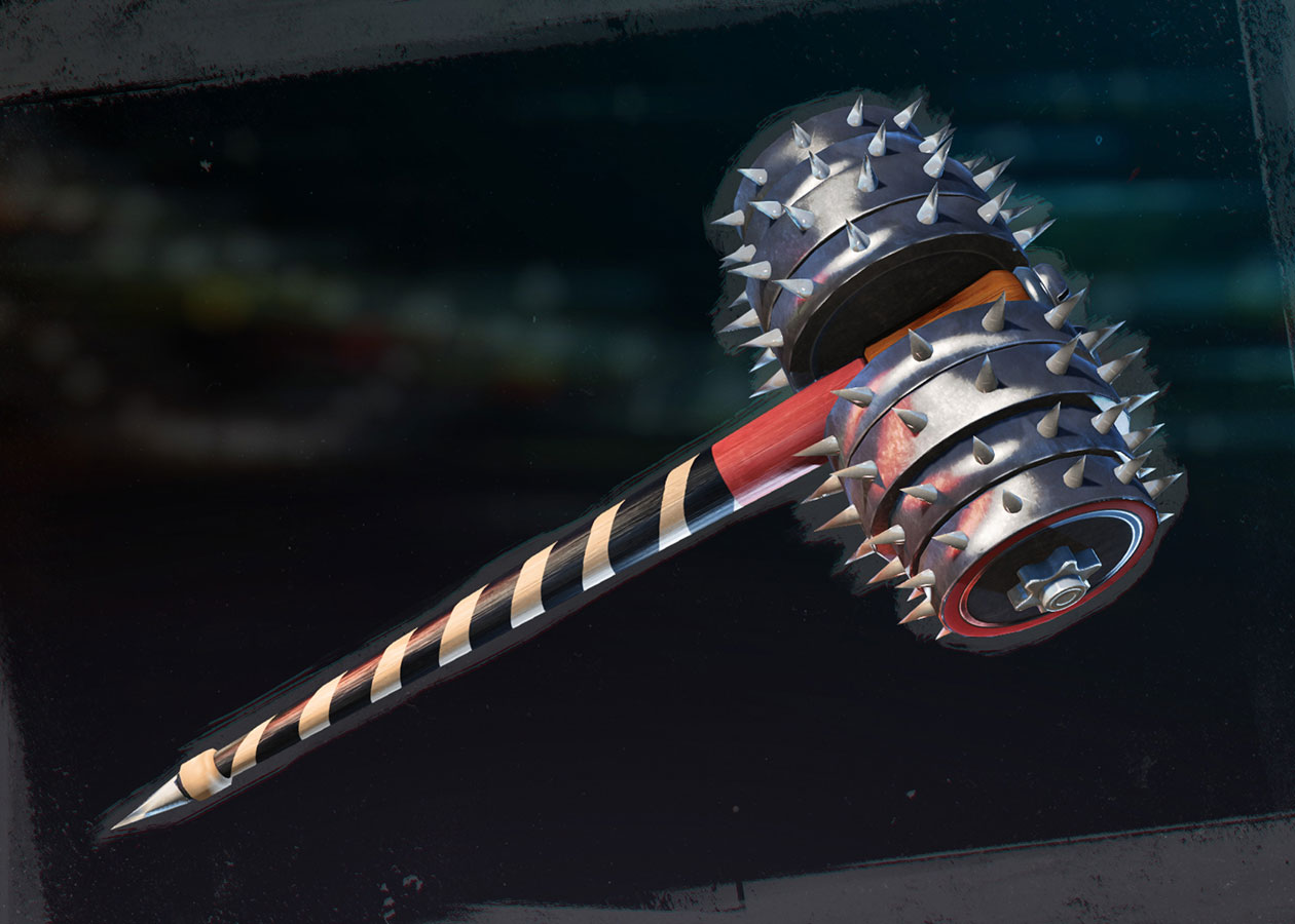 Hardcore Hammer Render from Sunset Overdrive