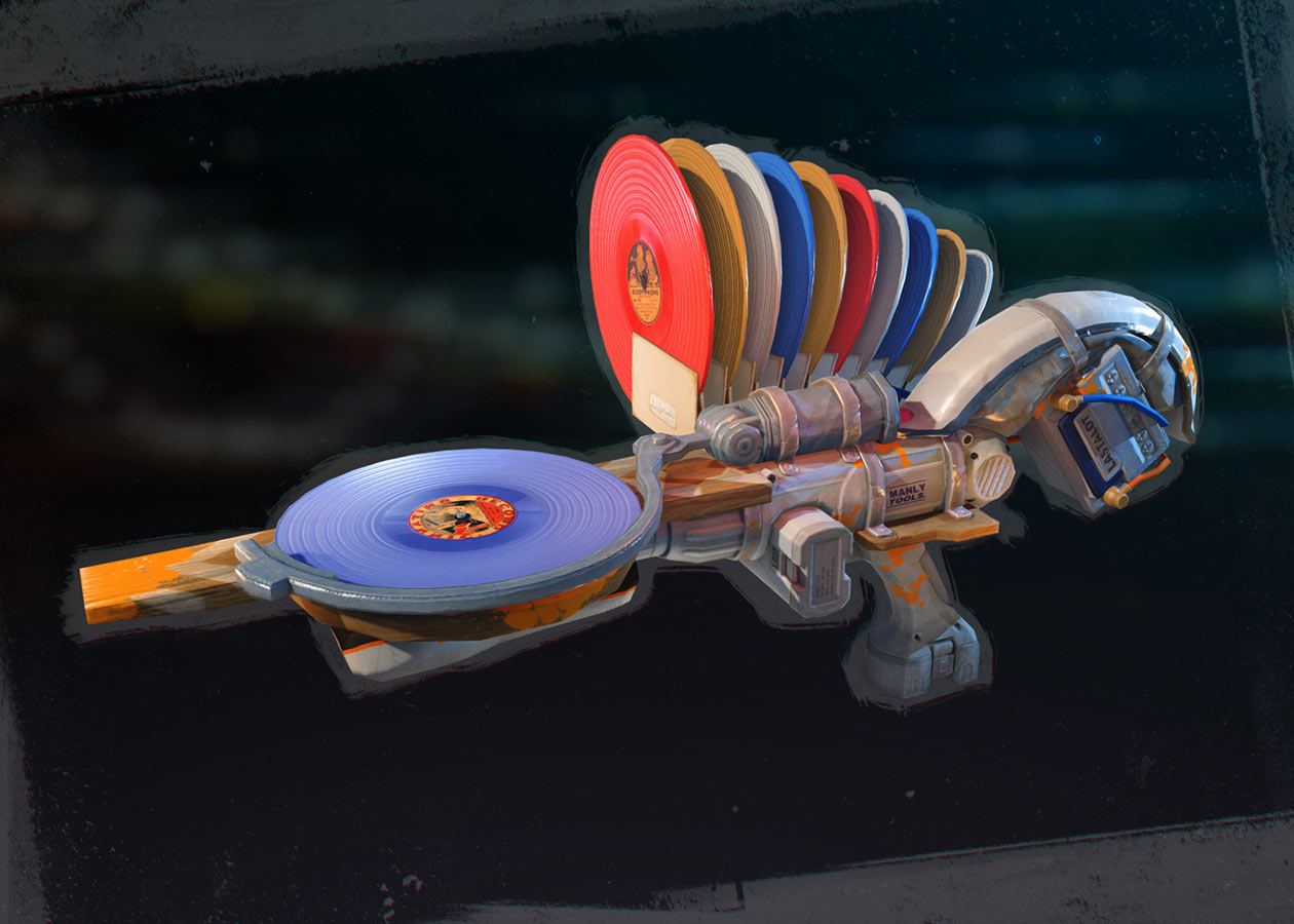 Nothin' But The Hits Render from Sunset Overdrive