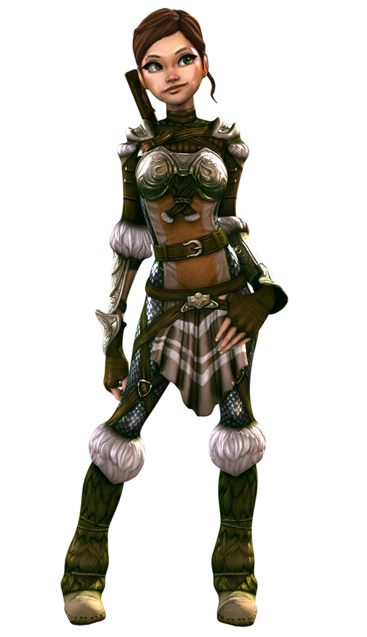 Kyra Art from Silence: The Whispered World II