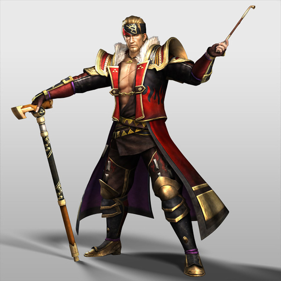 Hojo Ujiyasu Art from Samurai Warriors 4