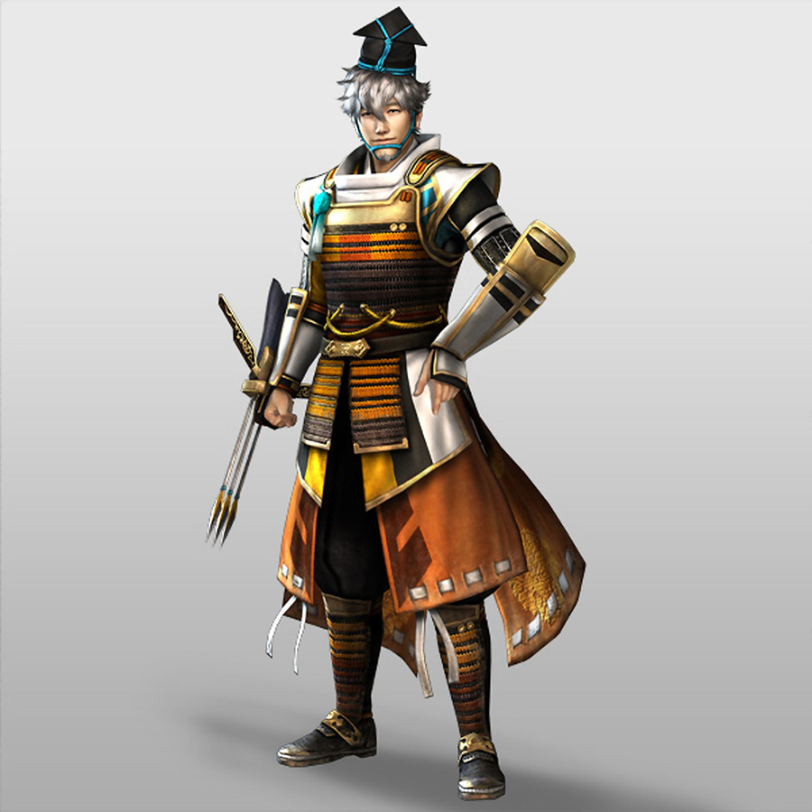 Mori Motonari Art from Samurai Warriors 4
