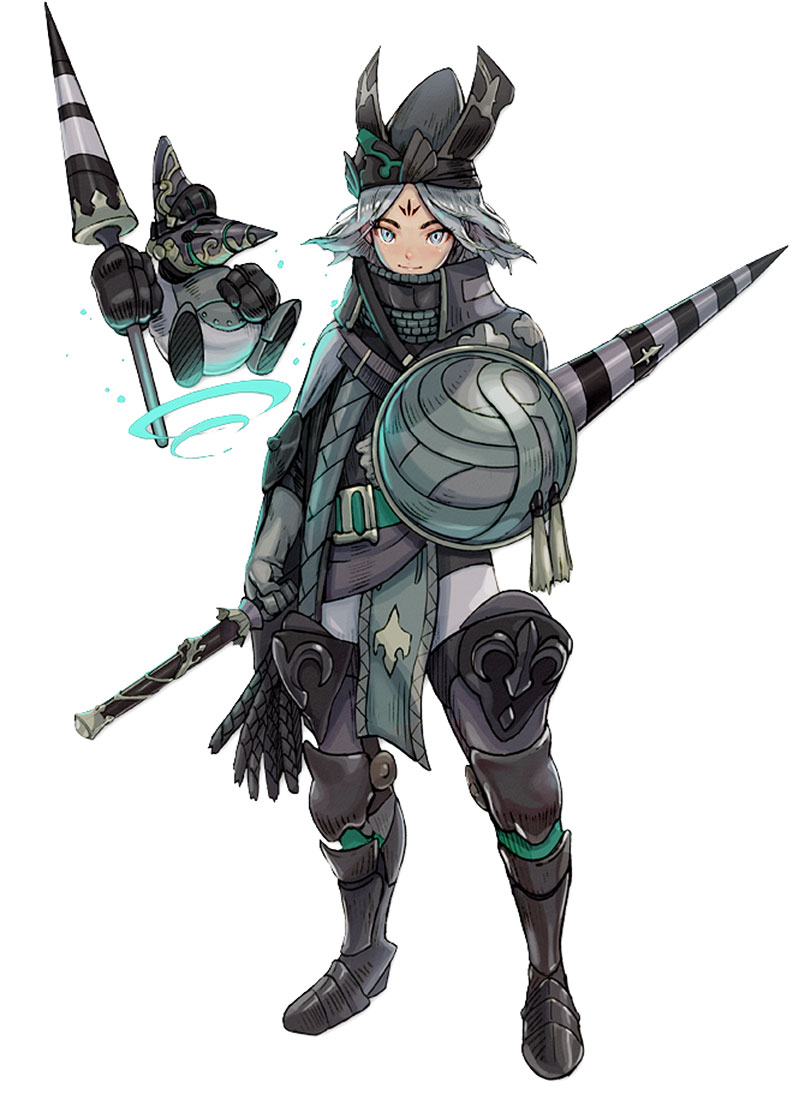 Ashe the Guard Art from Terra Battle