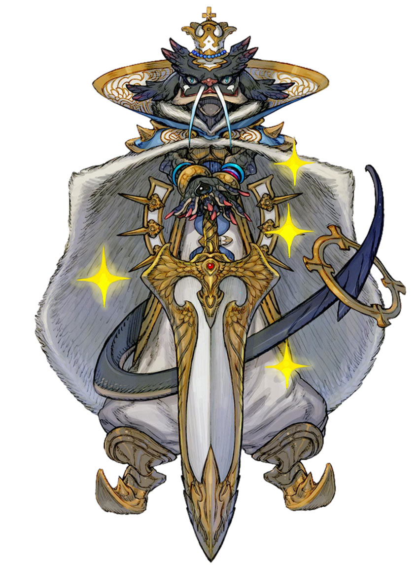 Ba'gunar the Regal Art from Terra Battle