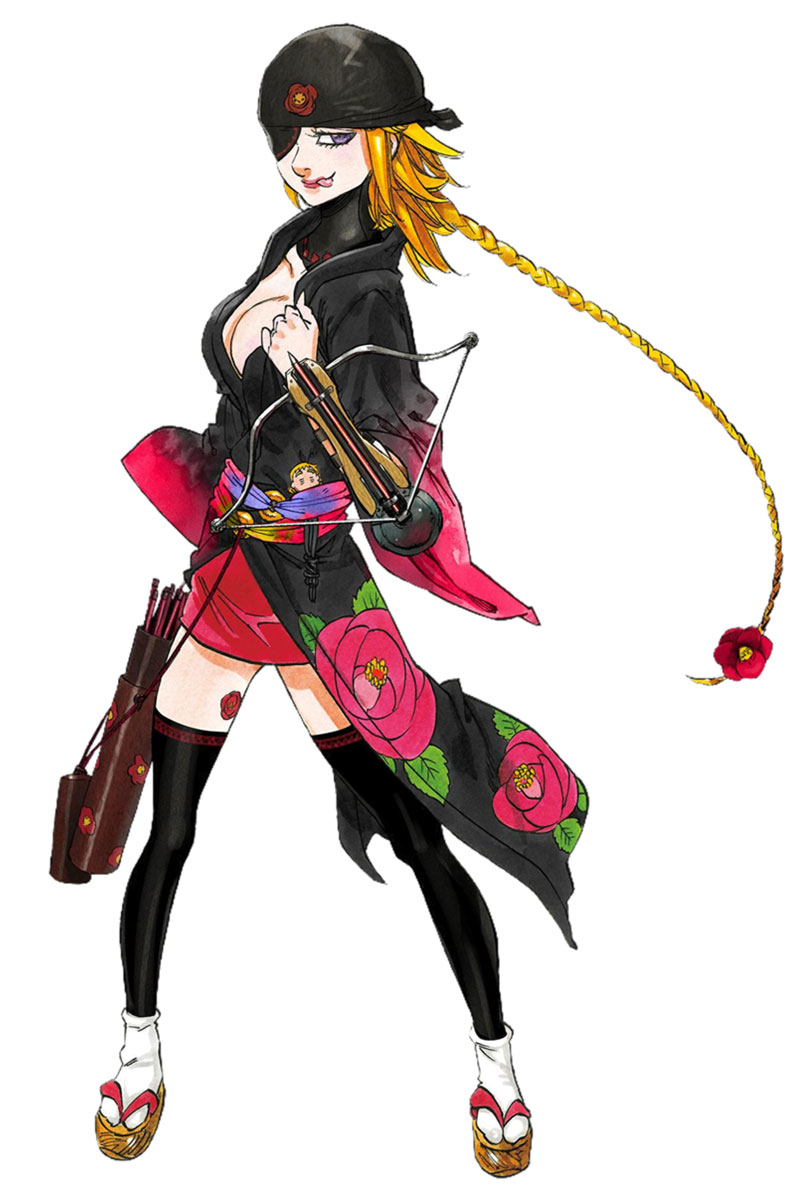 Camellia the Fallen Art from Terra Battle