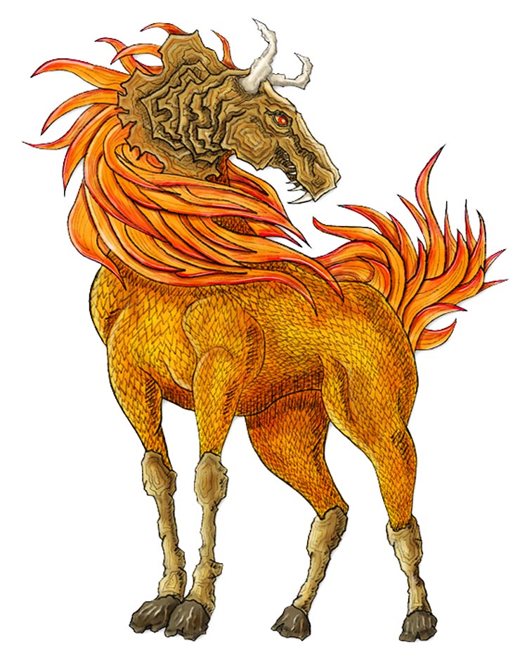 Dracorin &lambda; Art from Terra Battle