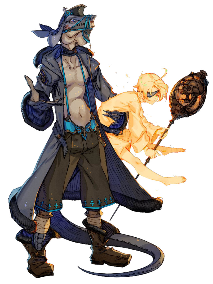 Edg'low the Afflicted Art from Terra Battle