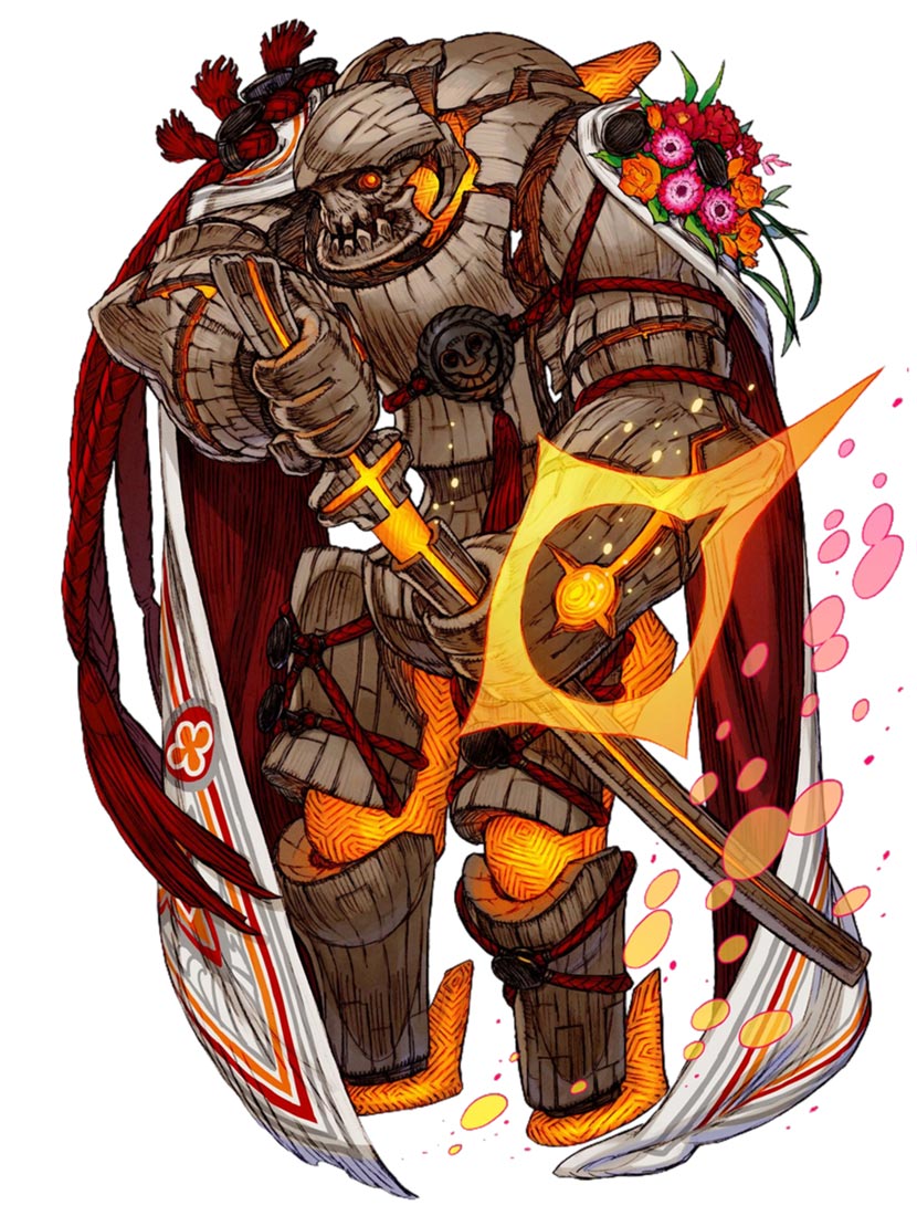 Guardian Elga RNA Art from Terra Battle