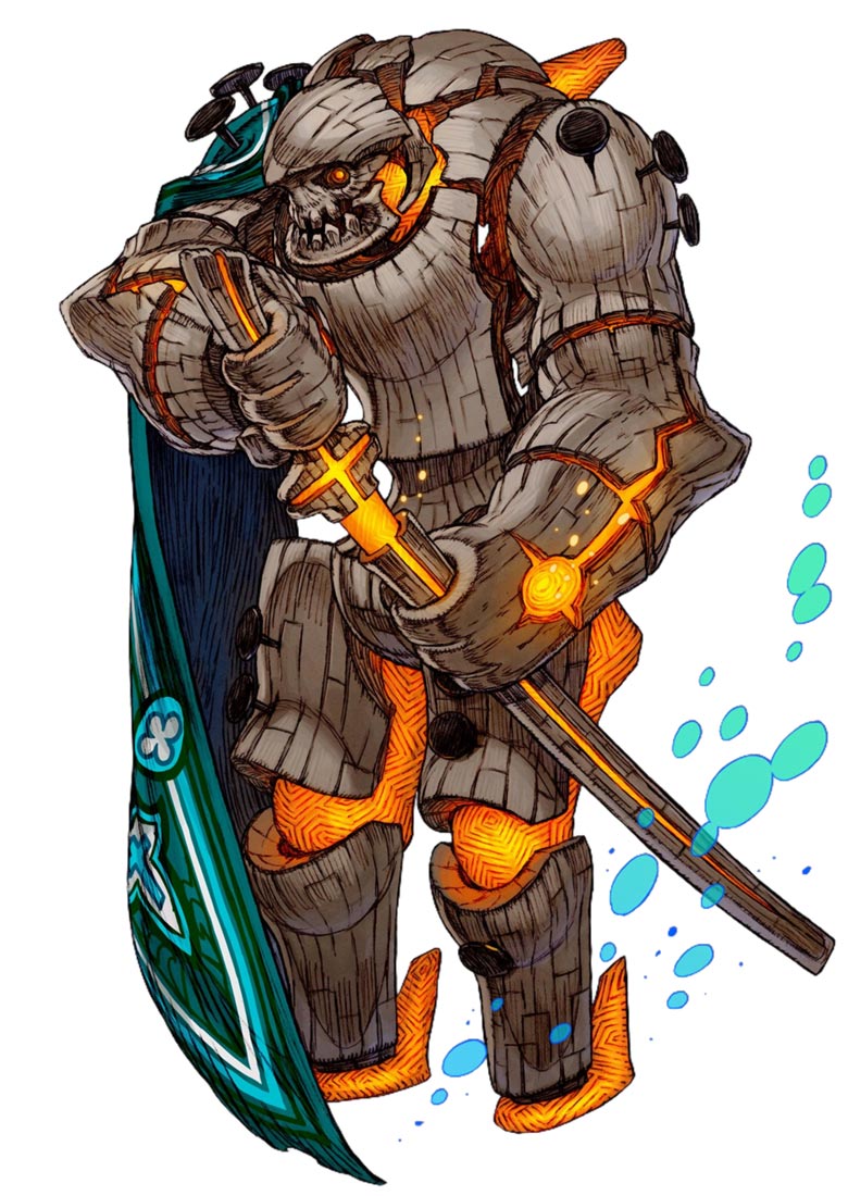 Guardian Elga Art from Terra Battle