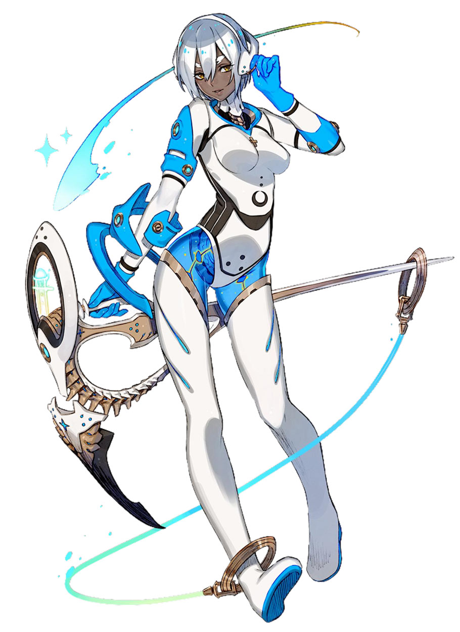 Aegis Feno Art from Terra Battle