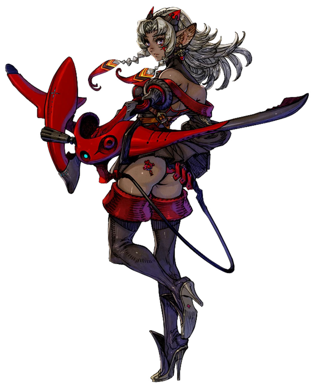 Gaiga the Temptress Art from Terra Battle