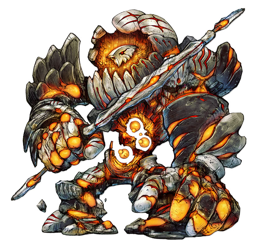 Golem of Creation Art from Terra Battle