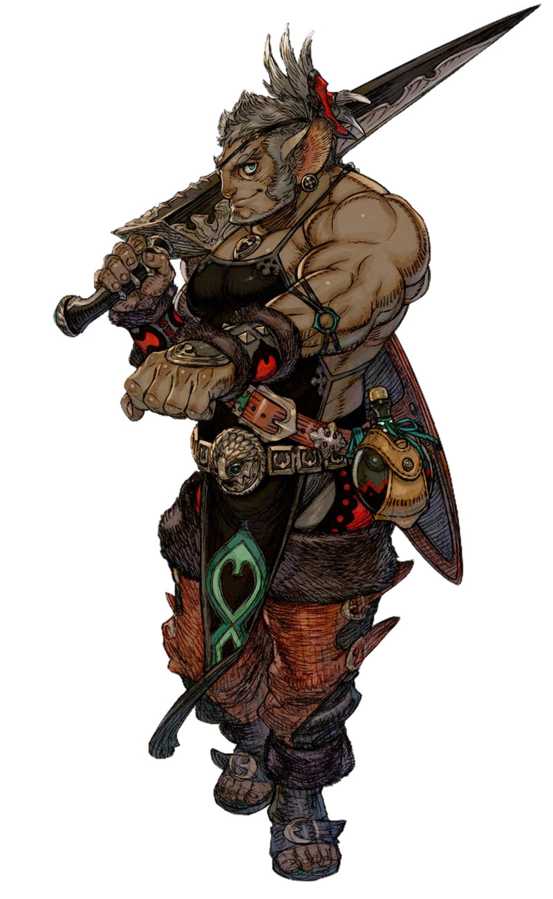 Gugba the Hefty Art from Terra Battle