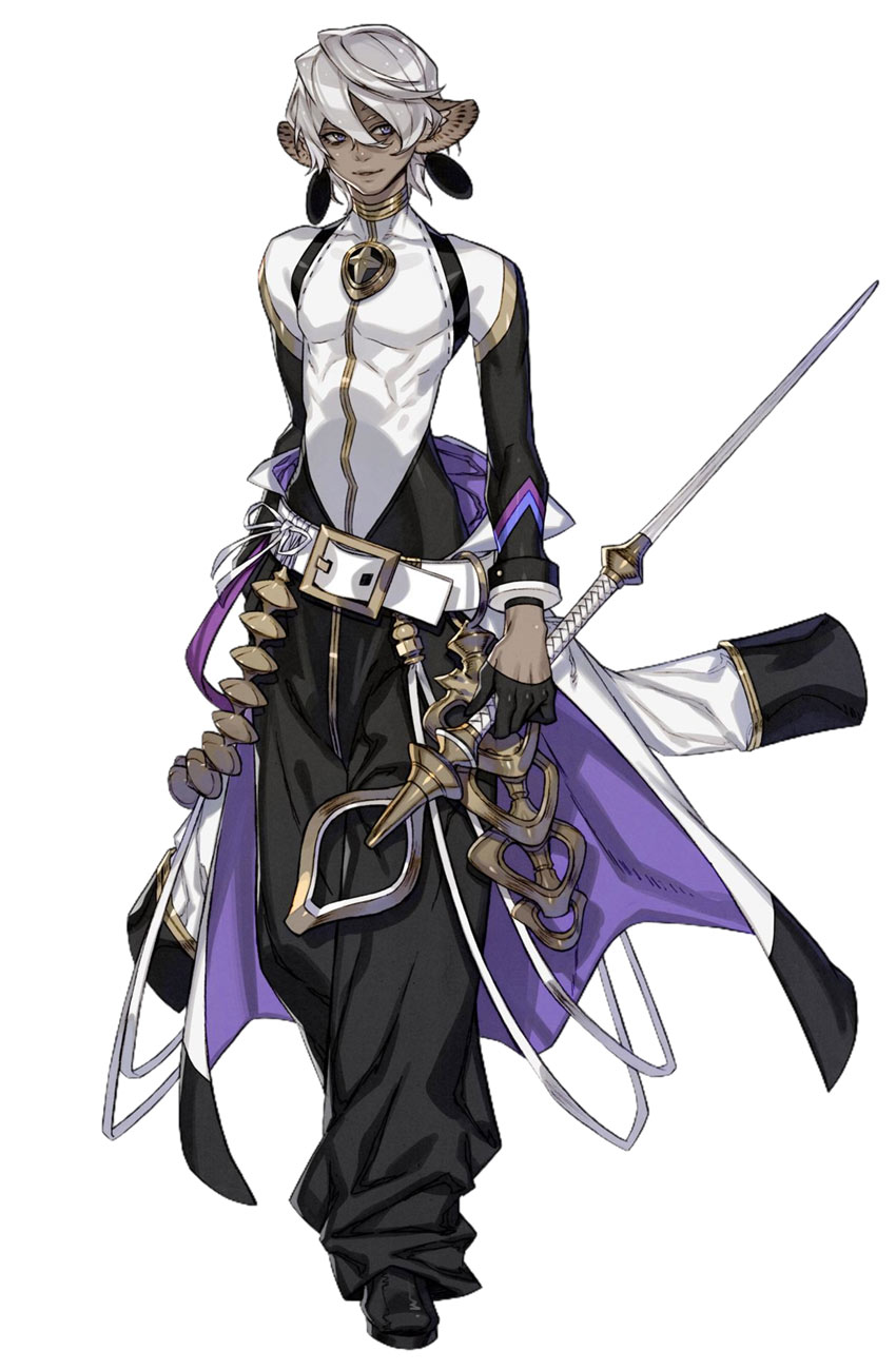 Haggo the Attentive Art from Terra Battle