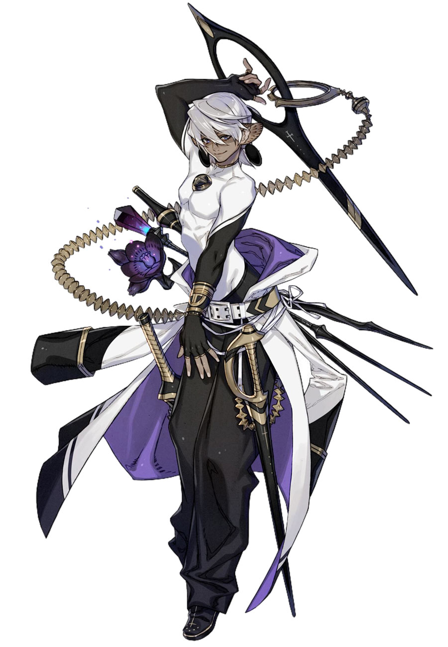 Haggo the Illusionist Art from Terra Battle