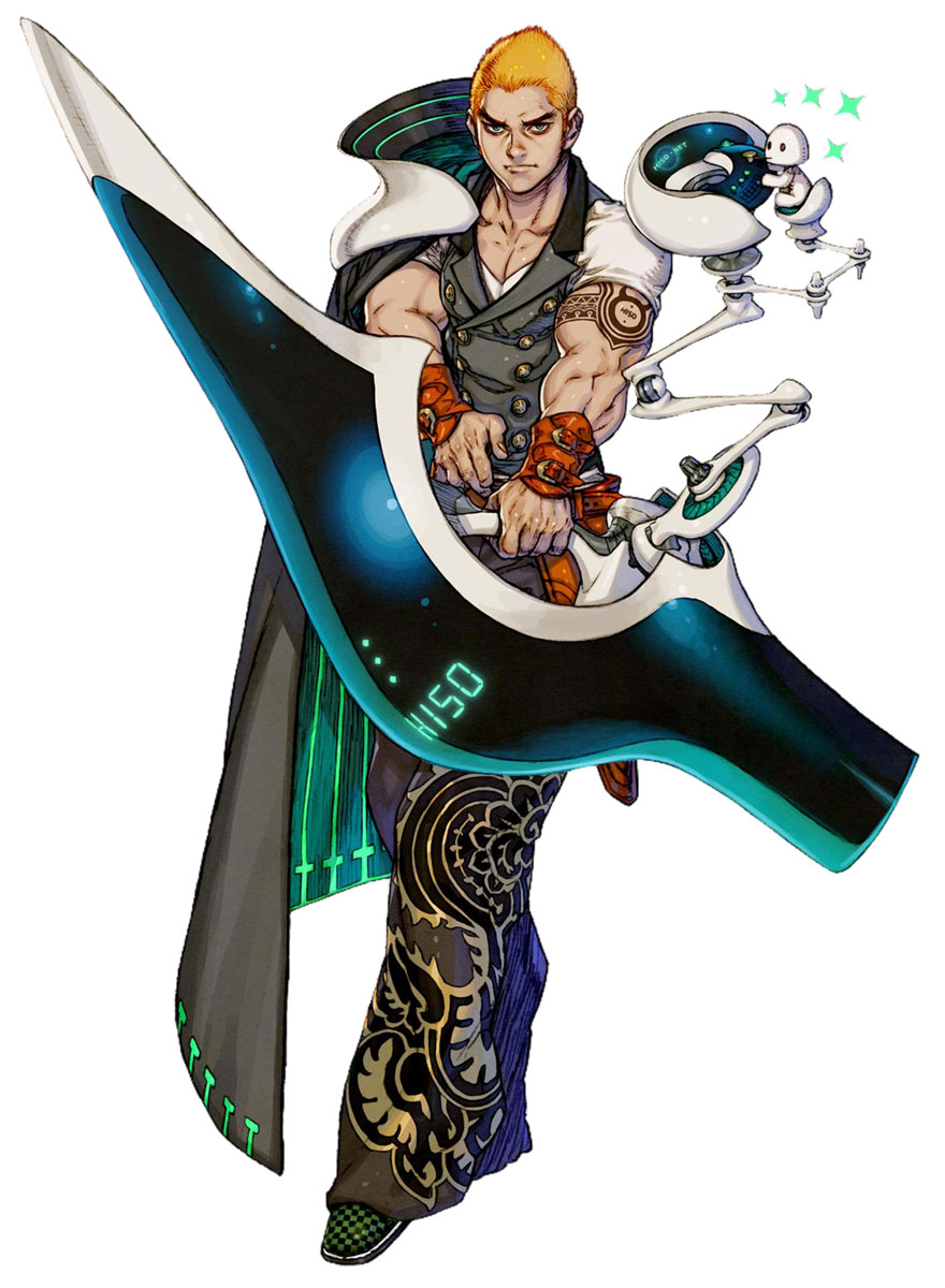 Harold the Cavalier Art from Terra Battle