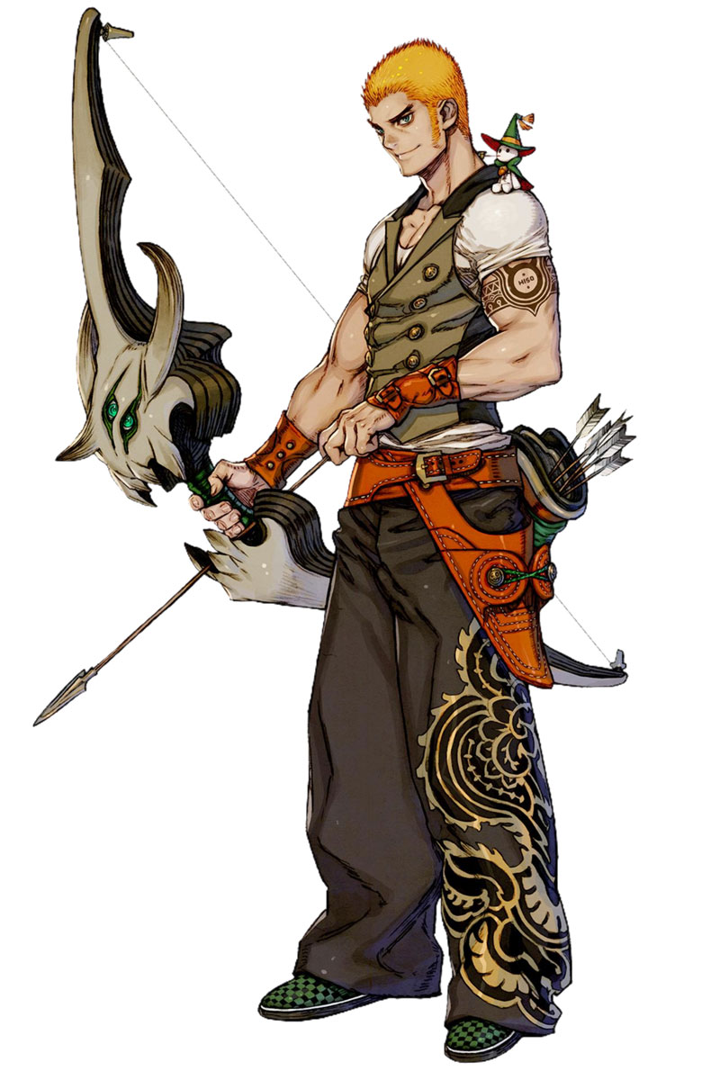 Harold the Roughrider Art from Terra Battle