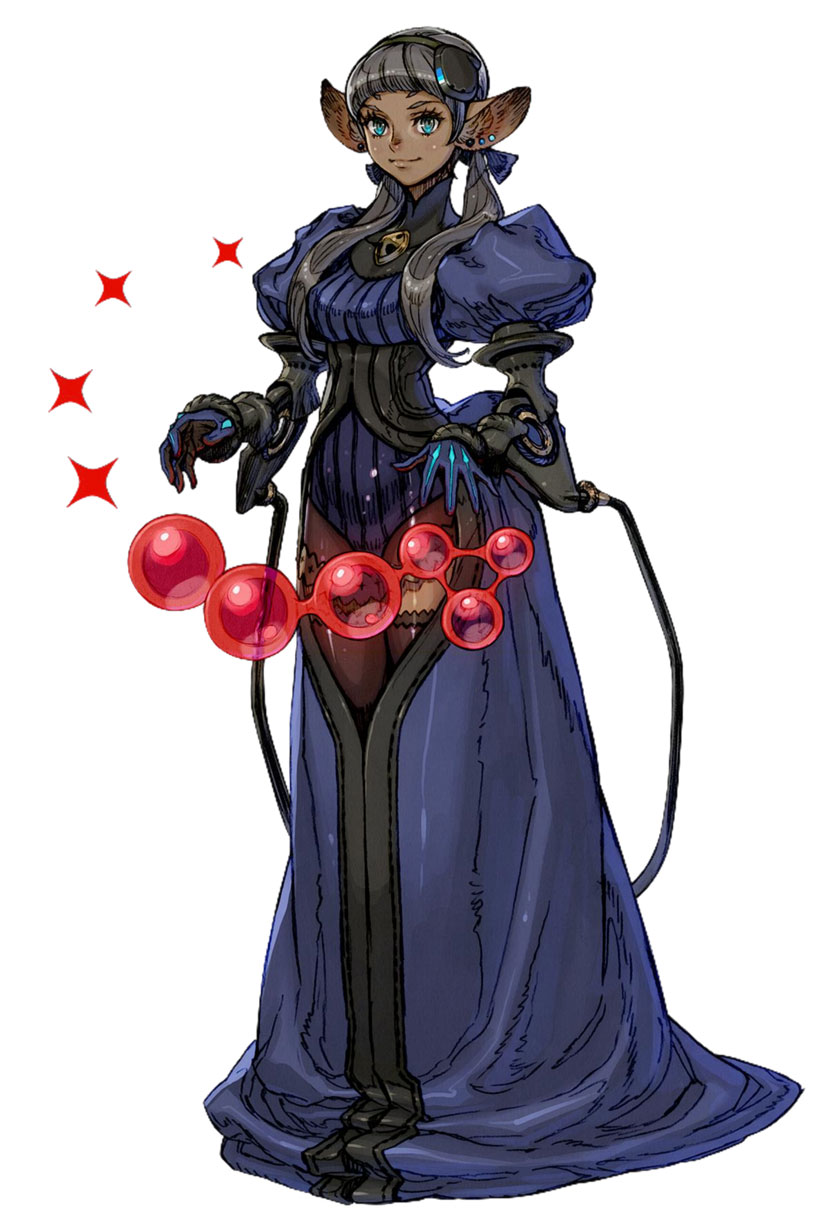 Kana the Chemist Art from Terra Battle