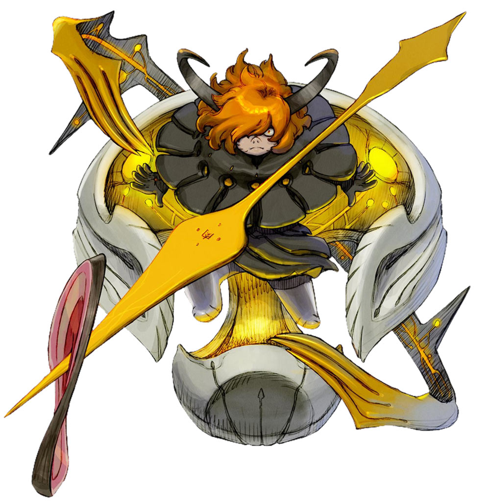 Kem the Mystic Spear Art from Terra Battle