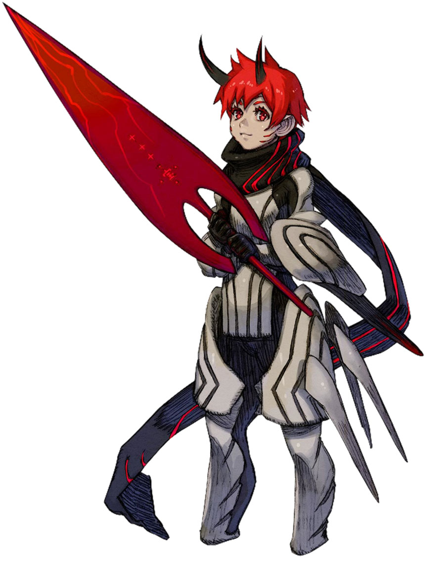 Korin the Swordsman Art from Terra Battle