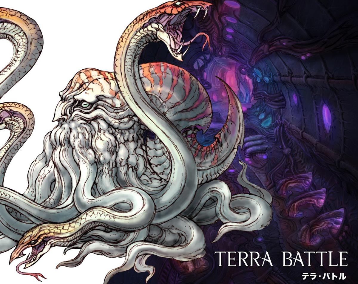Kraken Art from Terra Battle